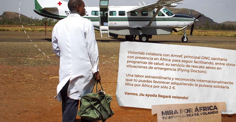 Visionlab y AMREF acuerdo