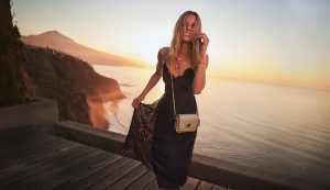 tommy hilfiger vestidos ss20 negro