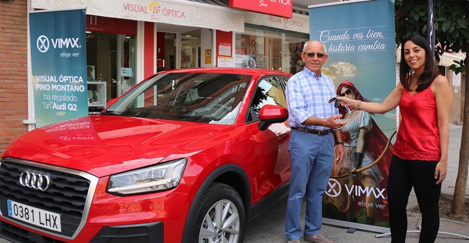 vimax sorteo audi q2 ganador entrega
